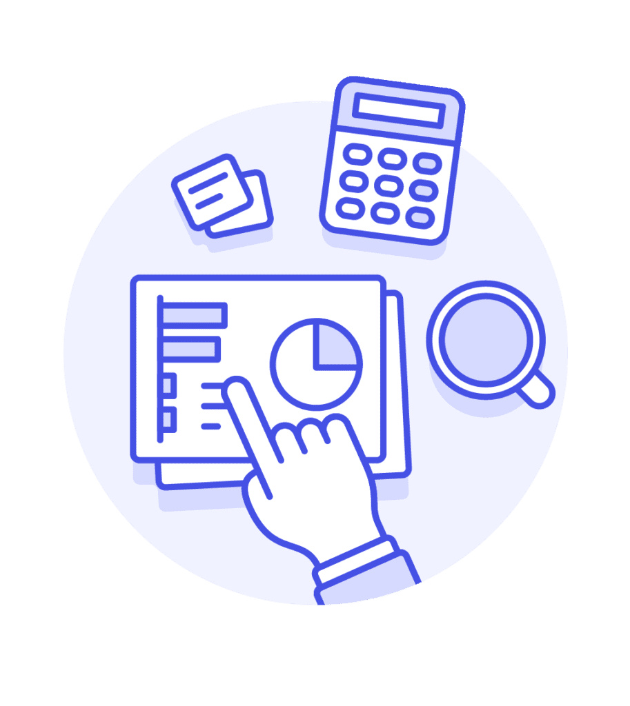 55- working-statistic-graph-document